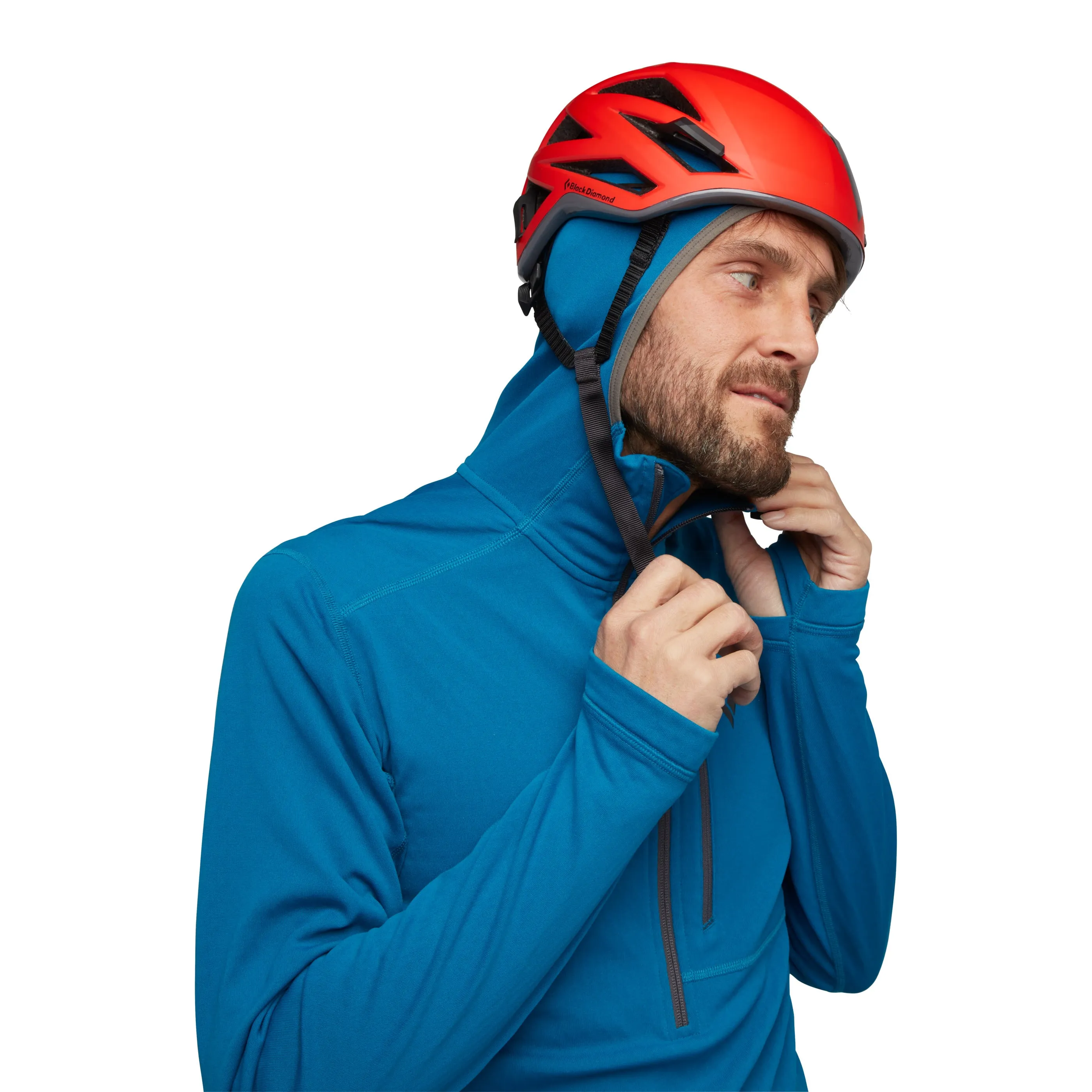 Men's Coefficient Quarter Zip Fleece Hoody