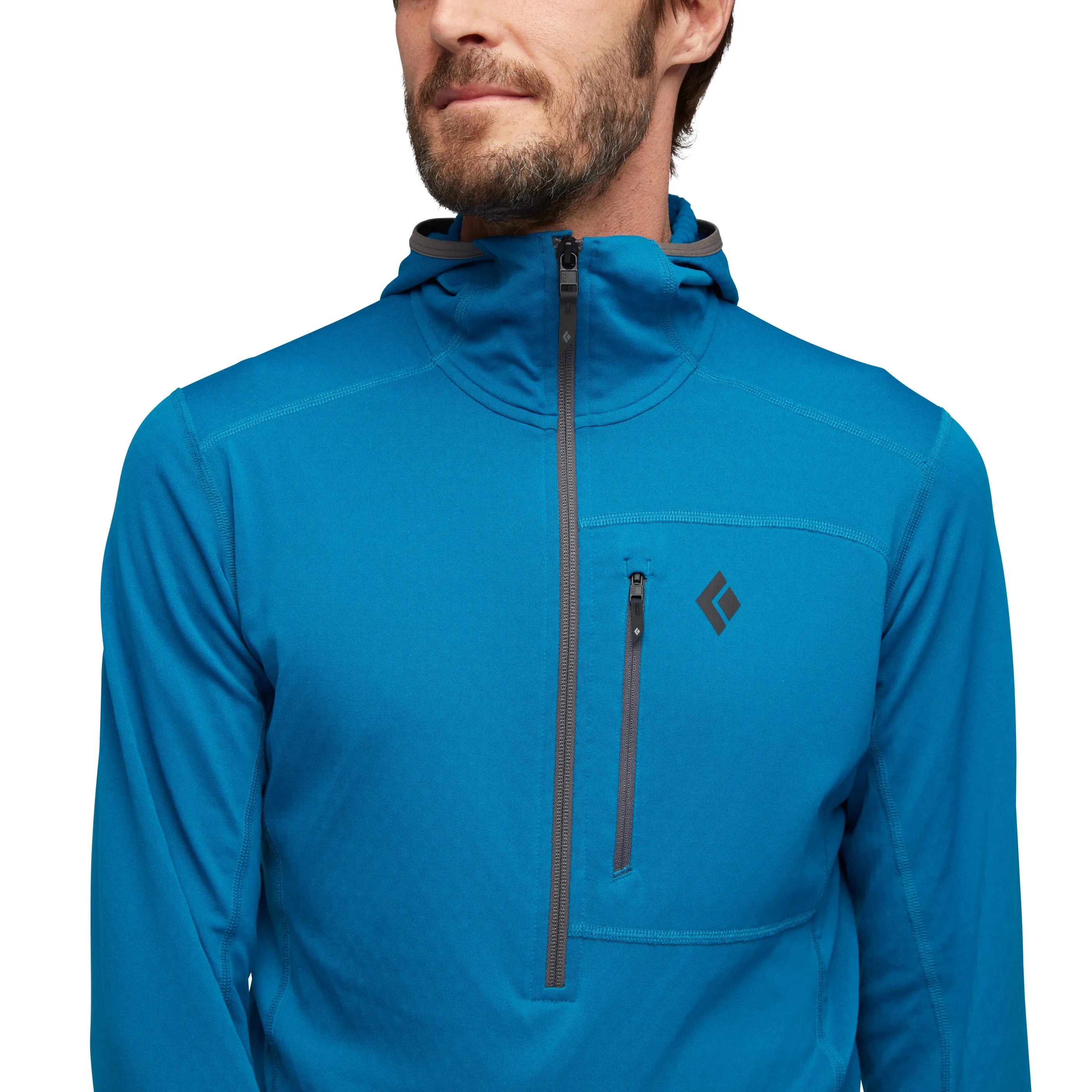 Men's Coefficient Quarter Zip Fleece Hoody