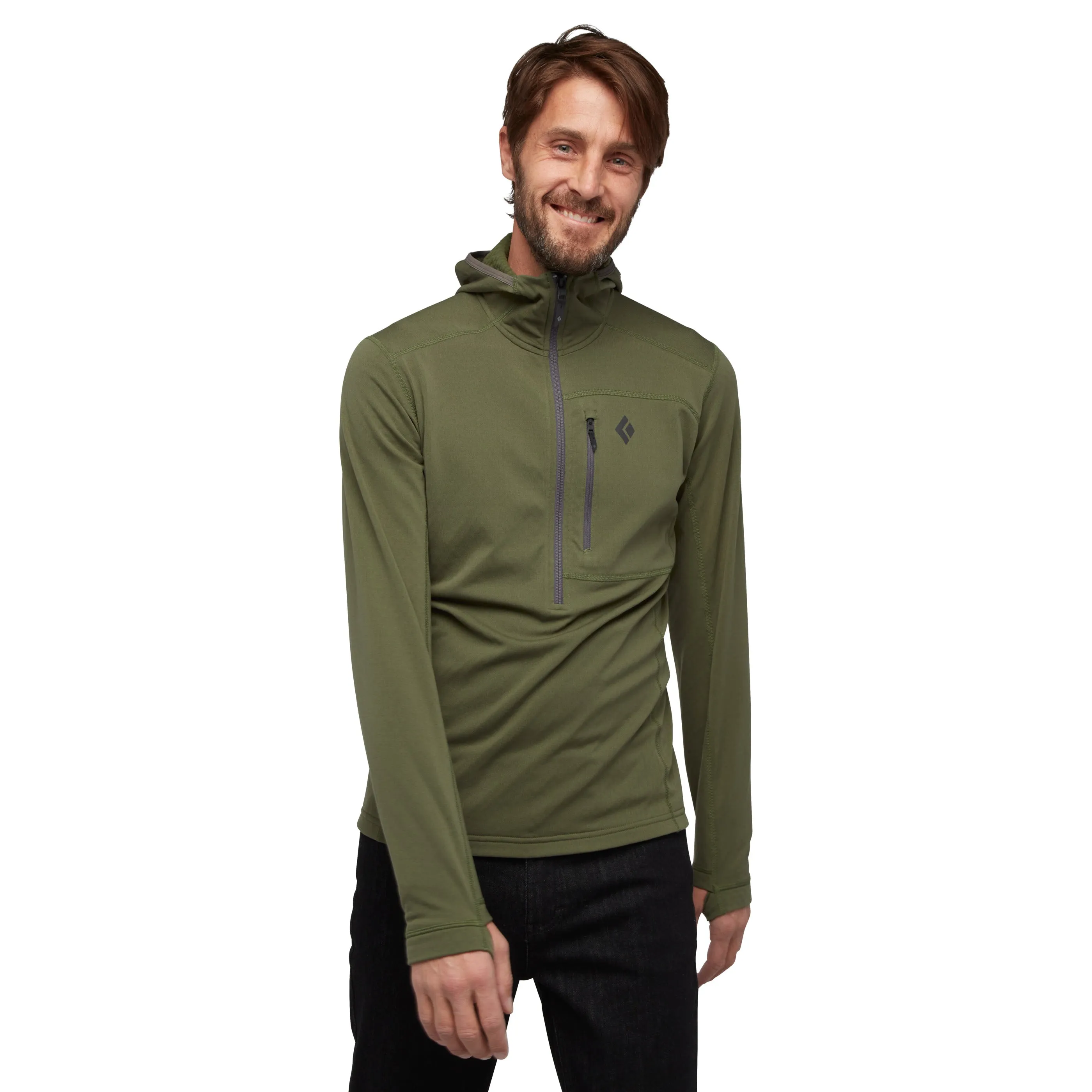 Men's Coefficient Quarter Zip Fleece Hoody