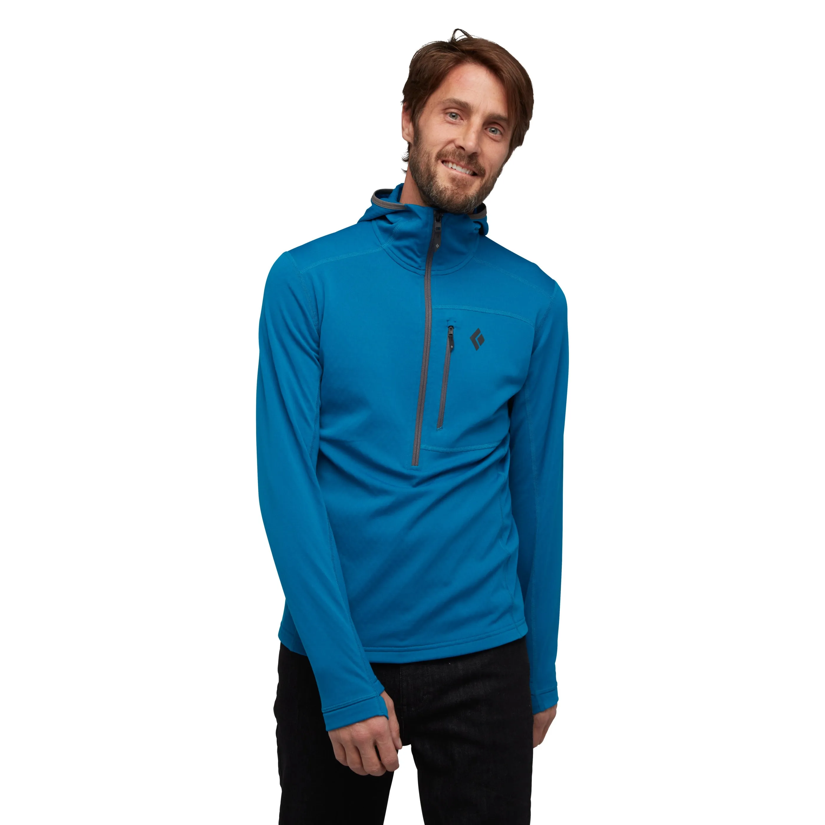 Men's Coefficient Quarter Zip Fleece Hoody