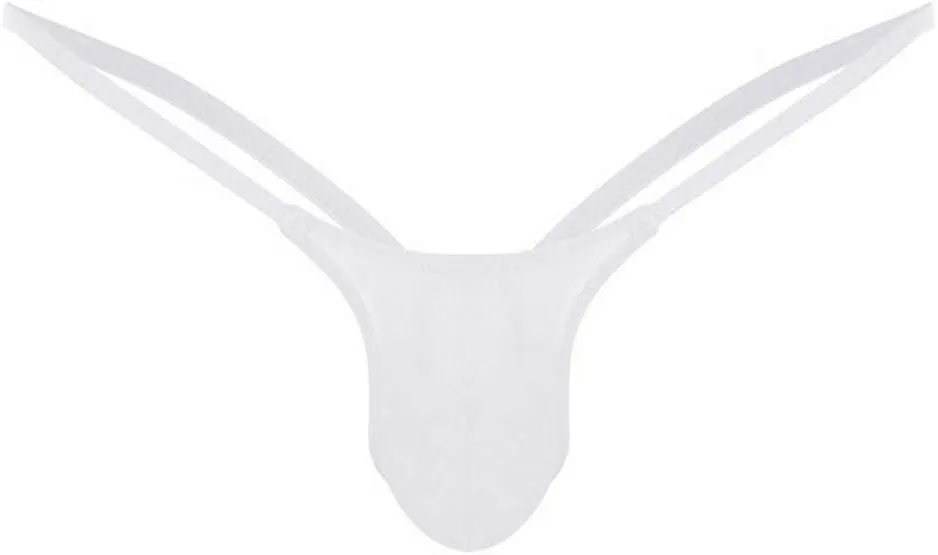 Mens Lace Sissy Thongs Panties Cheeky Micro Mesh Boxers Briefs G-String Underwear