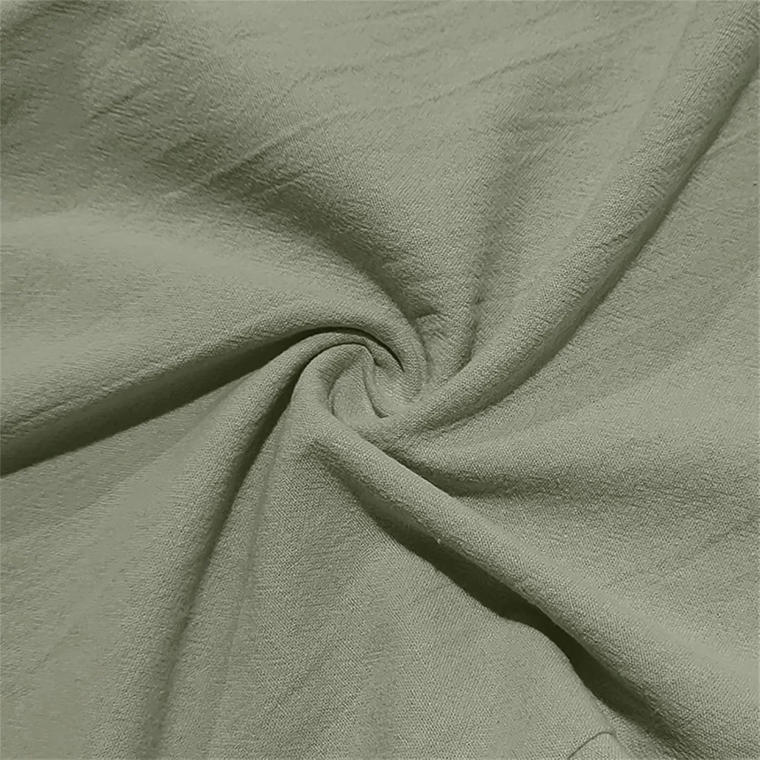 Men's Linen Pants Casual Fashion Buttons Loose Breathable Beach Summer Pant Sports Trousers