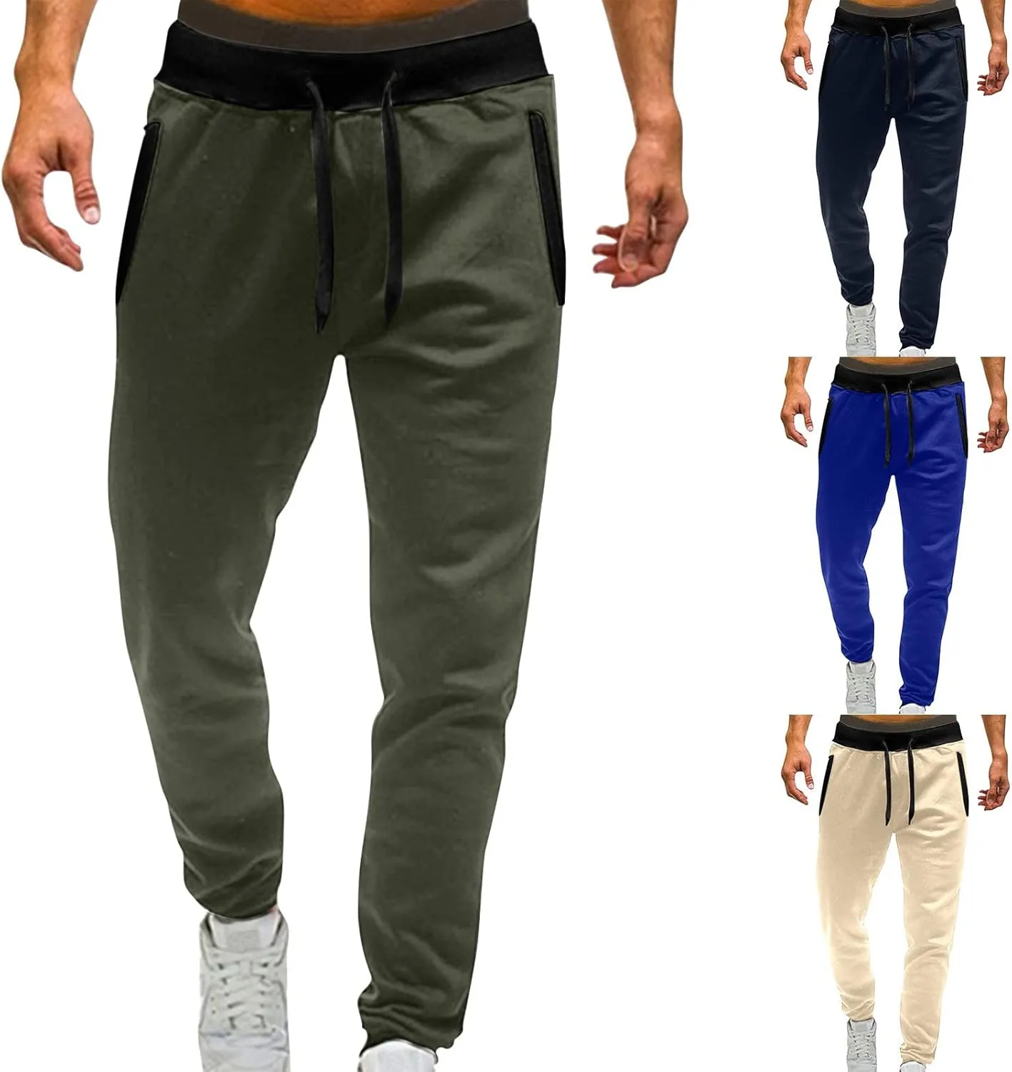 Mens Sweatpants Camouflage Pants Men's Sports Casual Jogging Trousers Lightweight Hiking Work Pants Outdoor Pant Mens