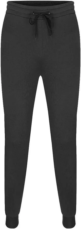 Mens Sweatpants with Pockets Baggy Big and Tall Jogger Sweatpants Cargo Joggers for Men Stretch Relaxed Fit Elastic