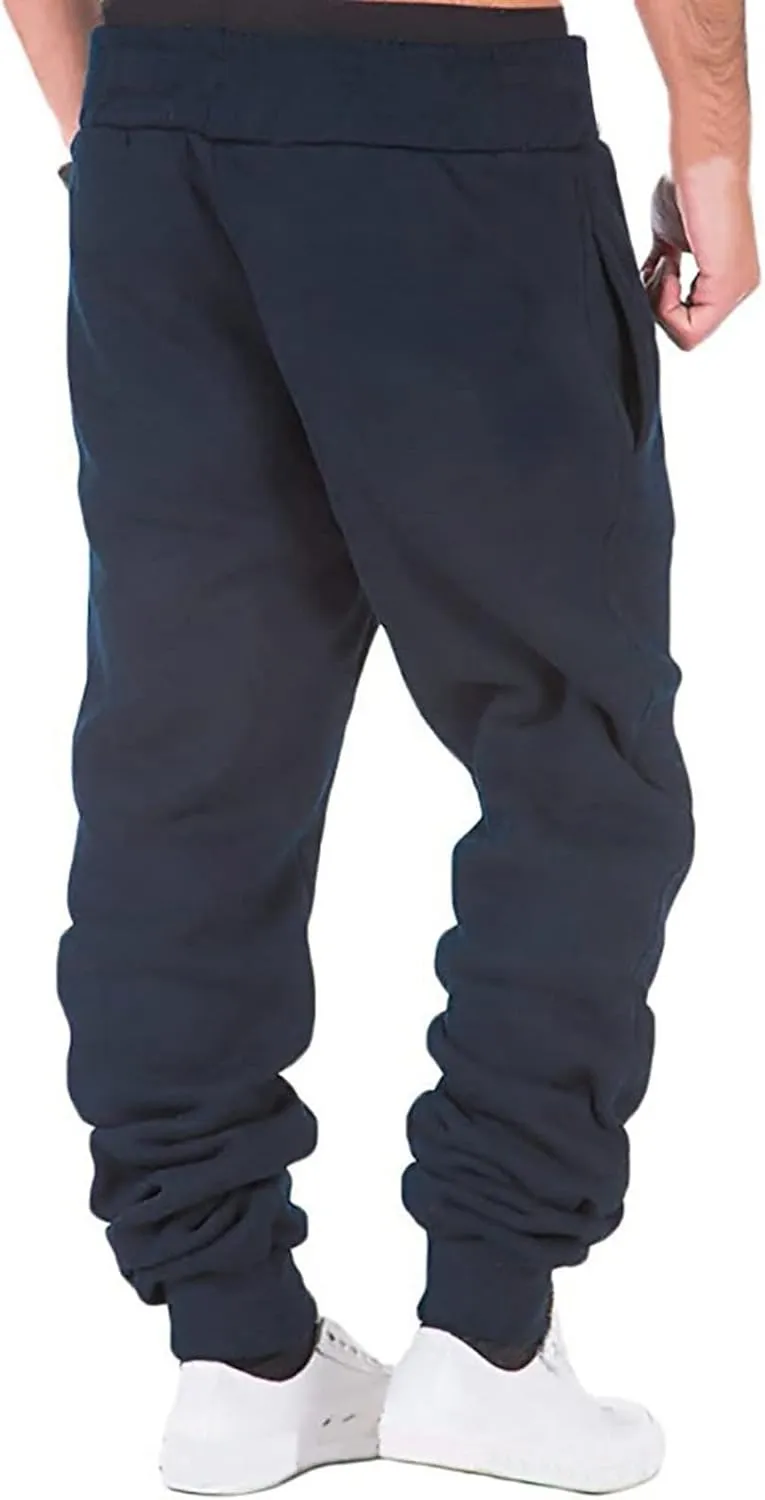 Mens Sweatpants with Pockets Joggers Pants Warm Athletic Track Pants with Pockets Men's Graphic Sweatpants Athletic