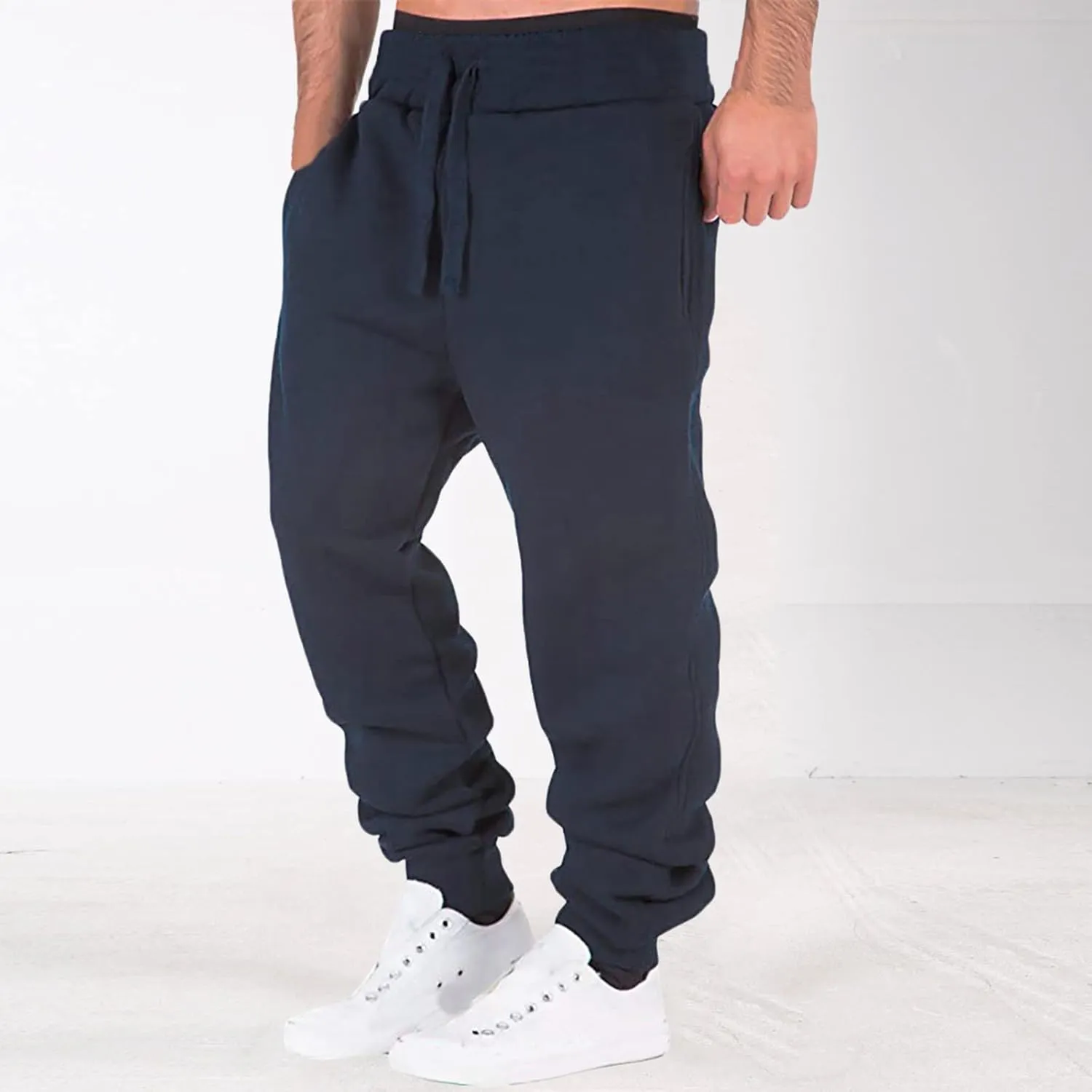 Mens Sweatpants with Pockets Joggers Pants Warm Athletic Track Pants with Pockets Men's Graphic Sweatpants Athletic