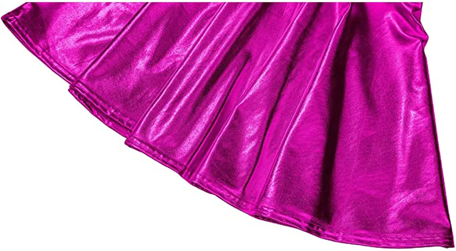 Mini Plaid Skirts for Women Sexy A-Line Shiny Mini Fashion Casual Flared Women's Pleated Skirt Skirt Womens