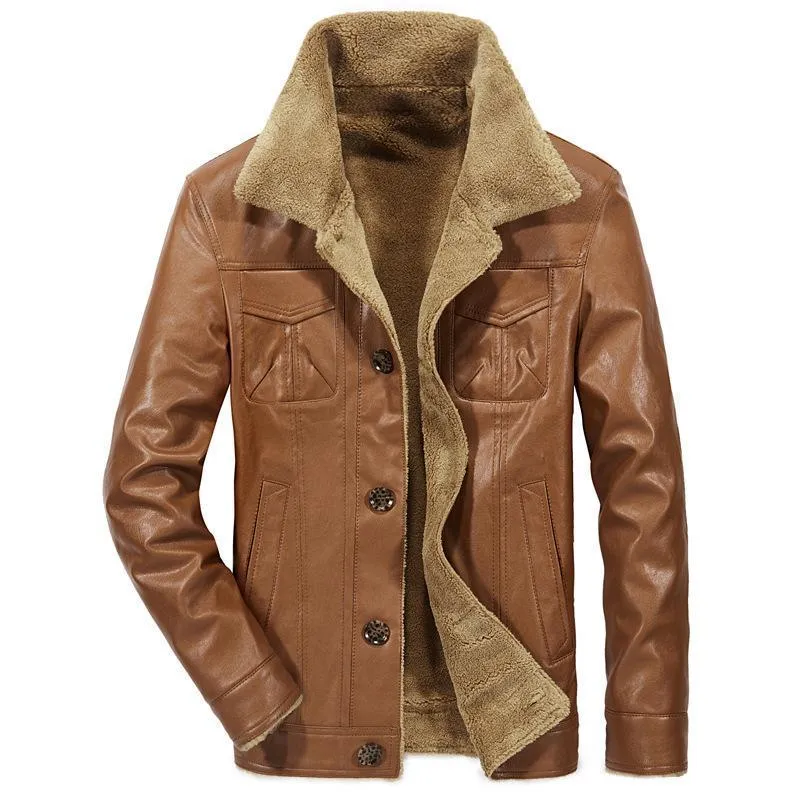 Premium Ridge Winter Leather Jacket
