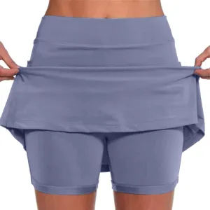 SHAOBGE Women Shorts Elastic Yoga Culottes Solid Color Athletic Pants Lightweight High Waist Skinny Floral Print Joggers 2025