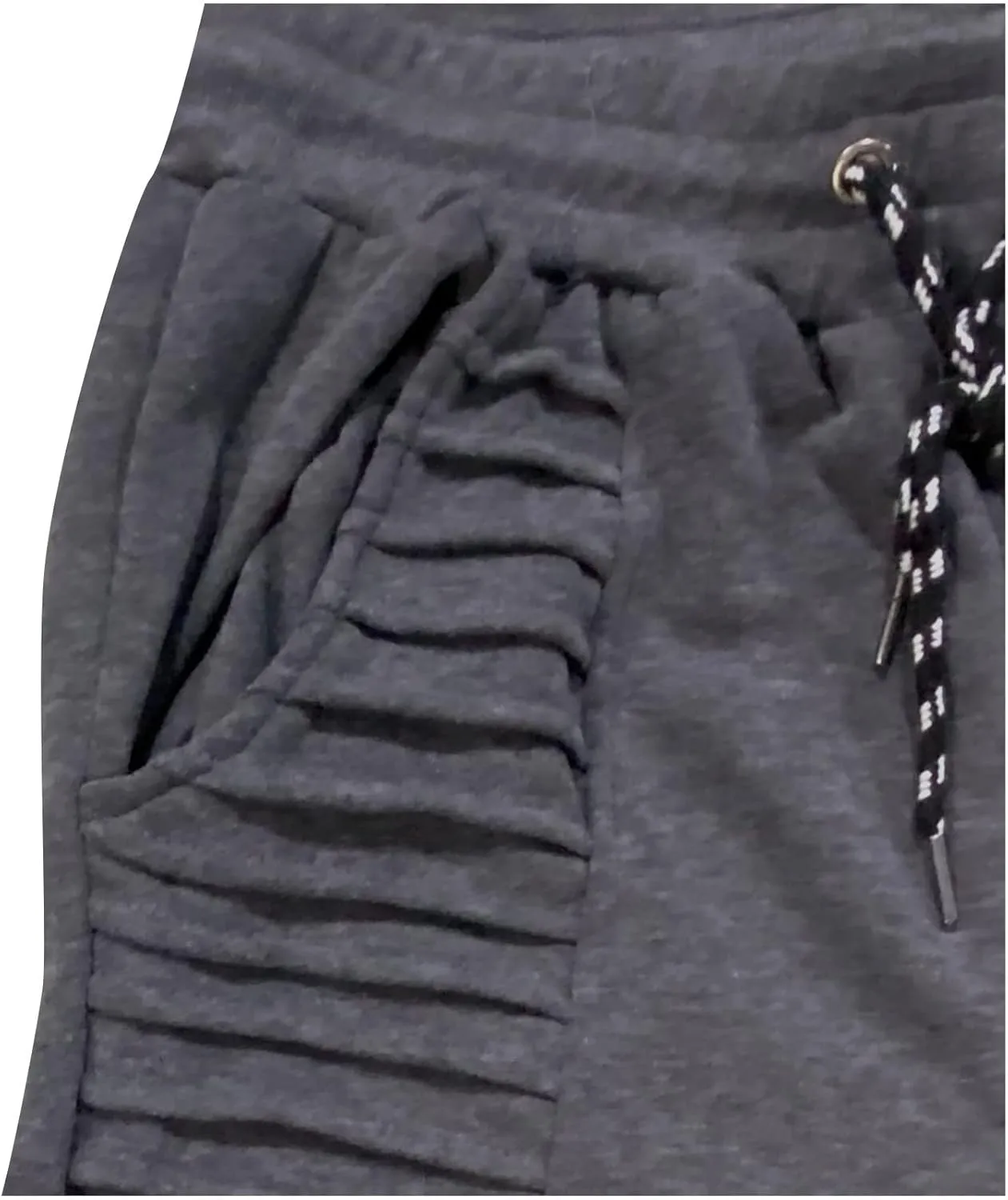 Spring and Summer Pants for Men 2023 Hip-Hop Drawstring Elastic Waist Skinny-Fit Slacks Tapered Ripped Trousers
