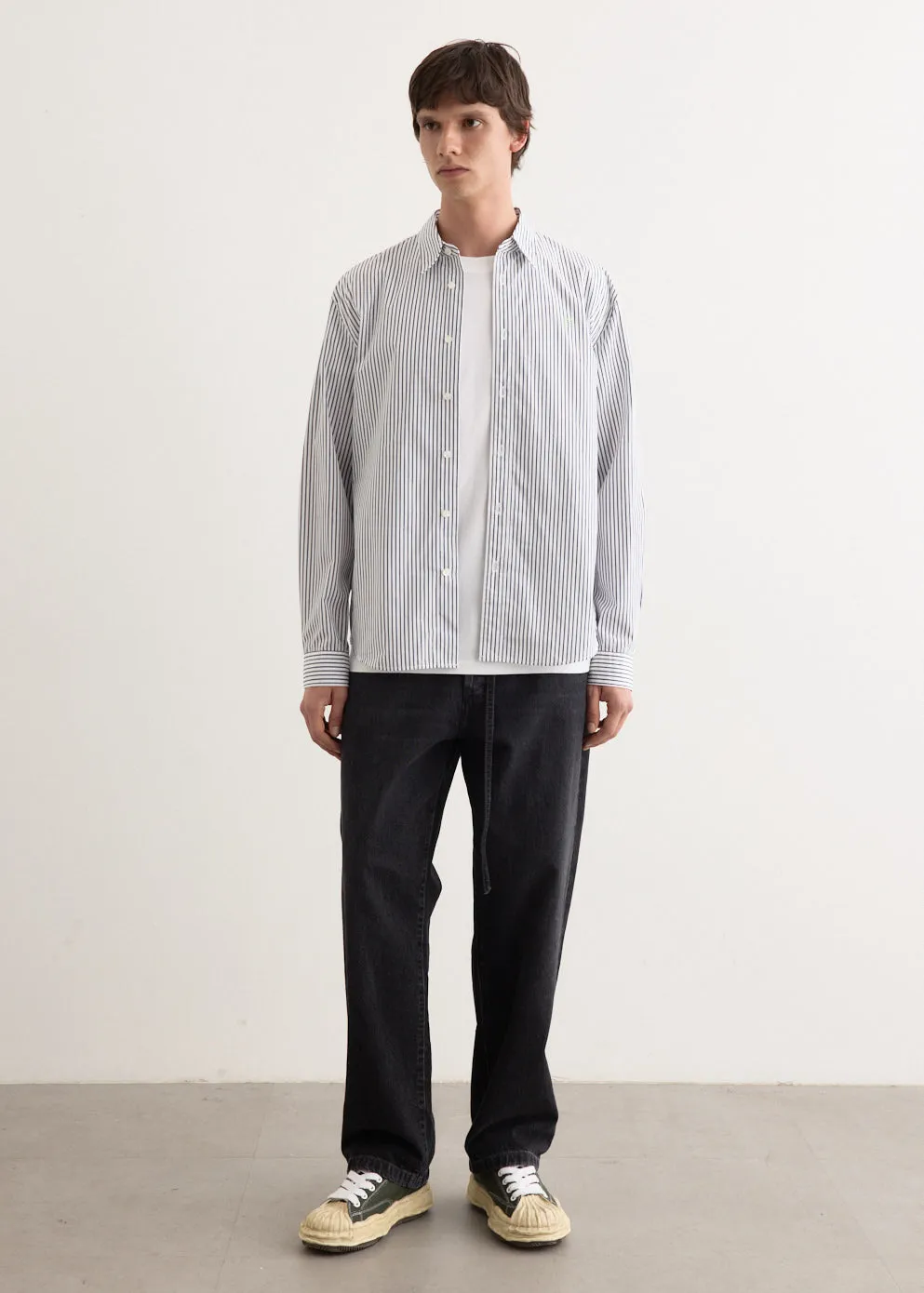 Sunnie Striped Heavy Poplin Shirt