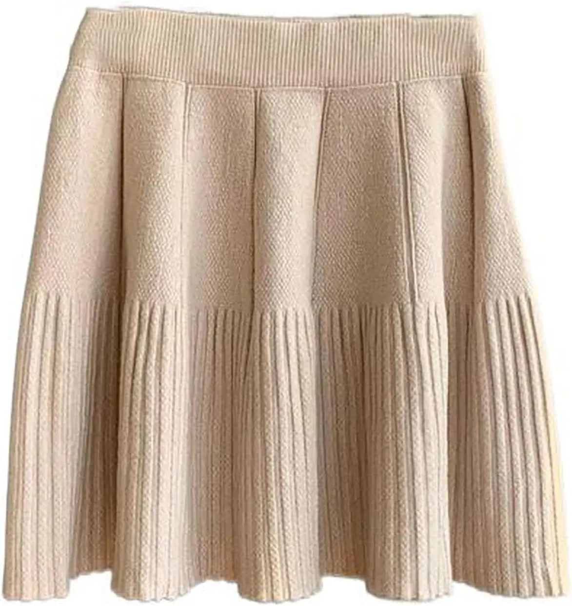 Velvet Midi Skirt for Women, Autumn Winter