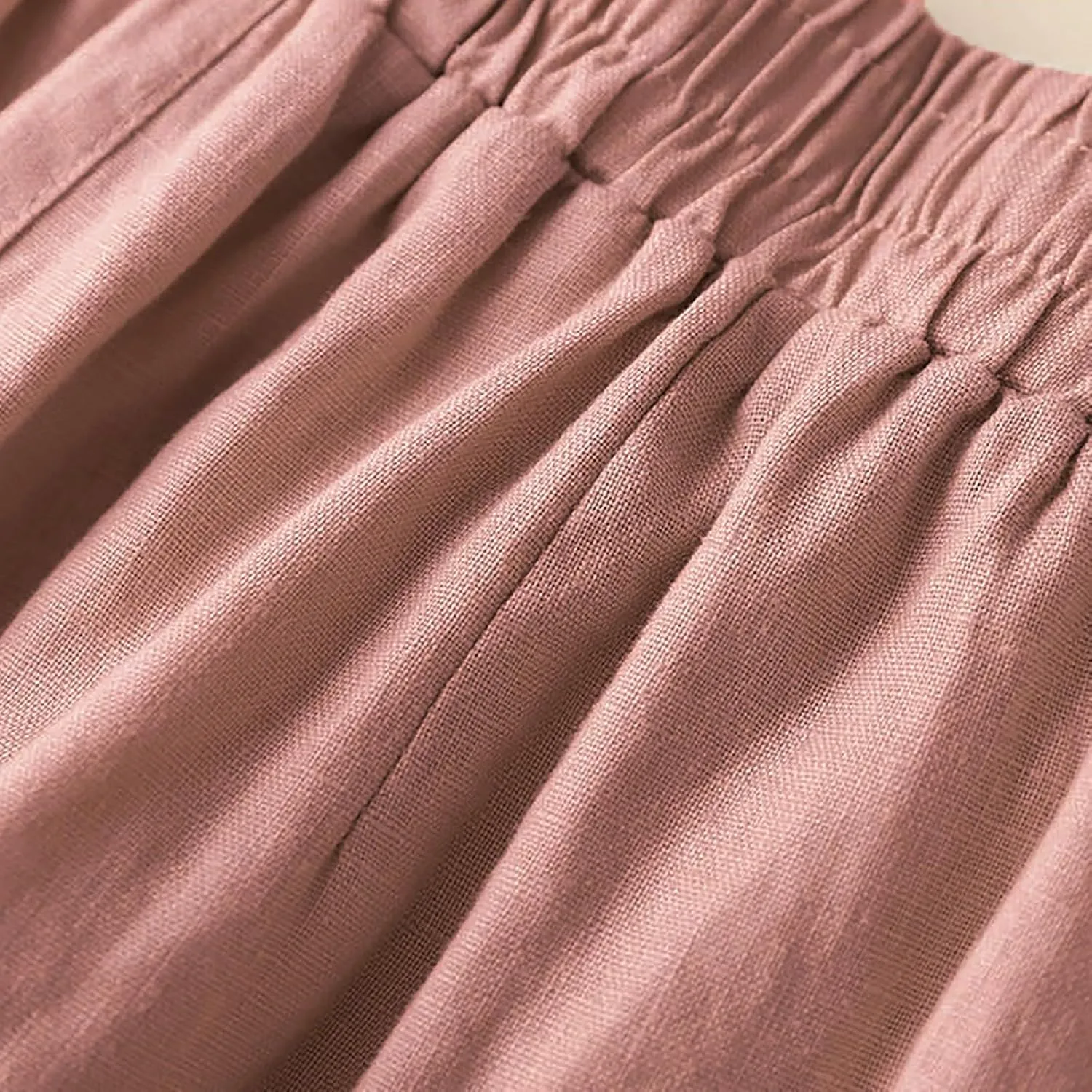 Wide Leg Linen Pants for Women Women Linen Pants Beach Leisure Trousers Linen Blend Pants