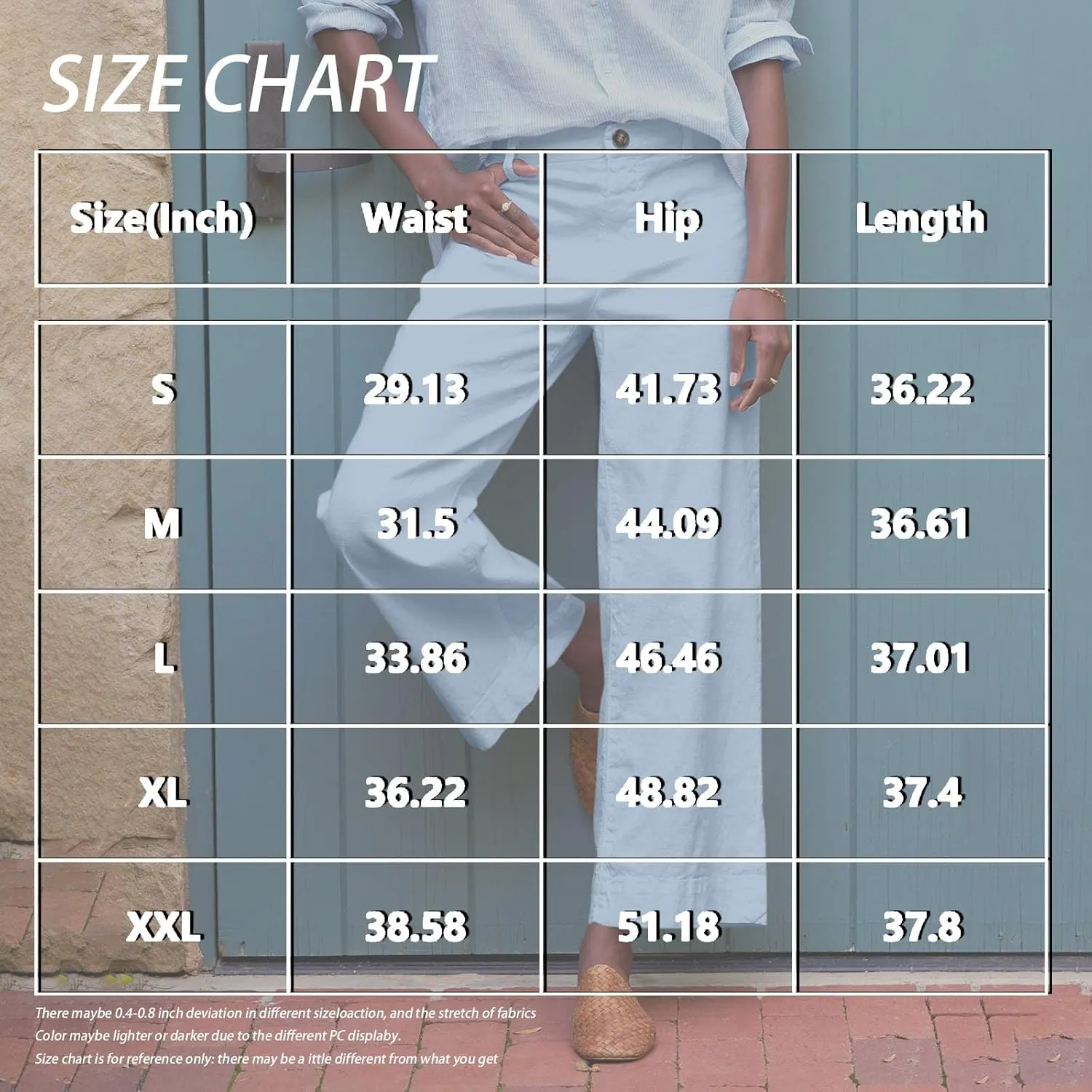 Wide Leg Pants for Women 2025 Summer Casual Straight Leg Crop Pants with Pockets Loose Fit Breathable Vacation Trouser