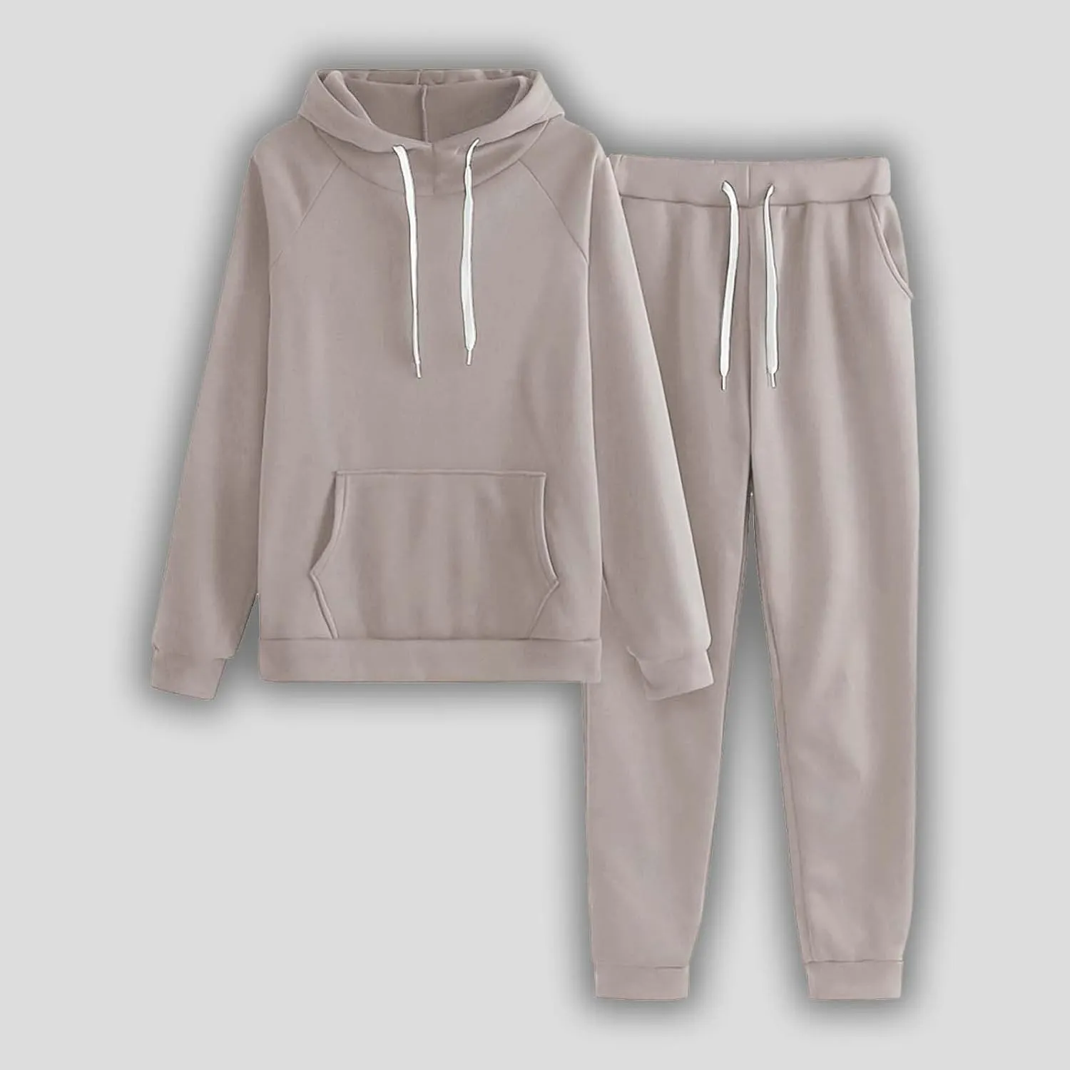 Womens 2 Piece Outfits Long Sleeve Crewneck Color Block Travel Jogger Sweatsuit Sets Sweatsuits