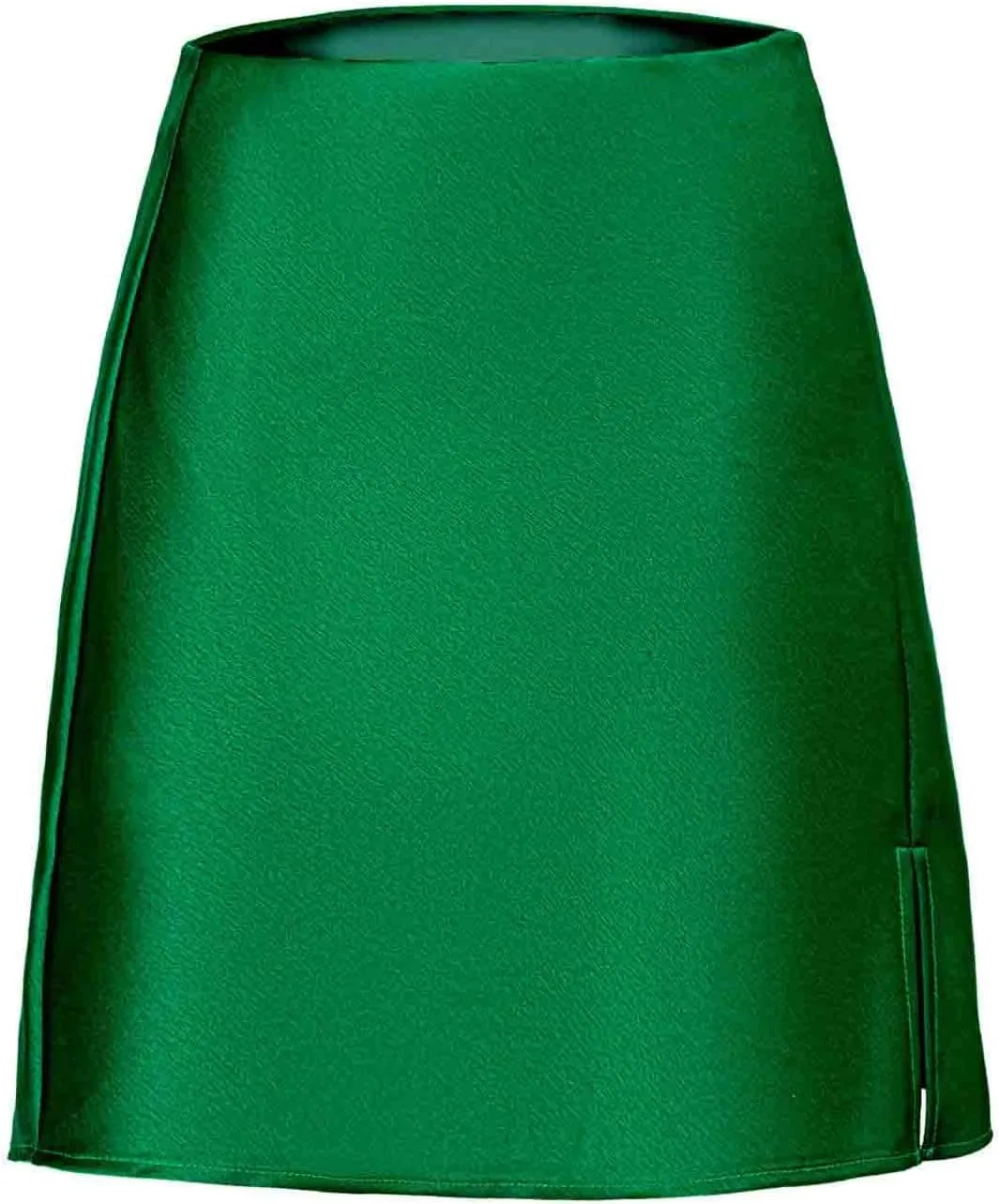 Women's 2025 Summer Side Slit High Waisted Mini Skirt Satin Side Split Bodycon Short Skirt Casual A-Line Party Skirt