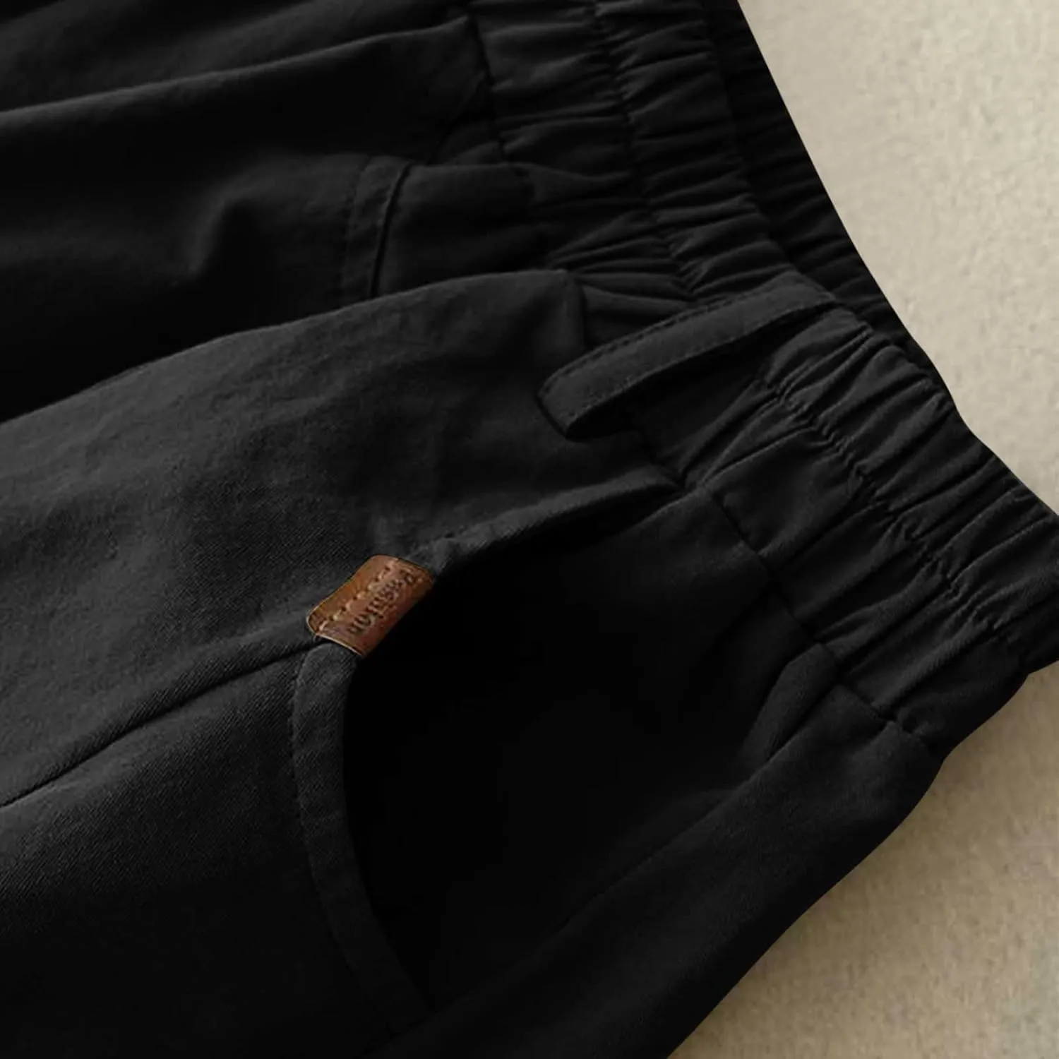 Womens Linen Cotton Midi Skirt Summer Causal Elastic Waist Loose Fit Pleated Split Button Pocket Skirt Trendy Clothes