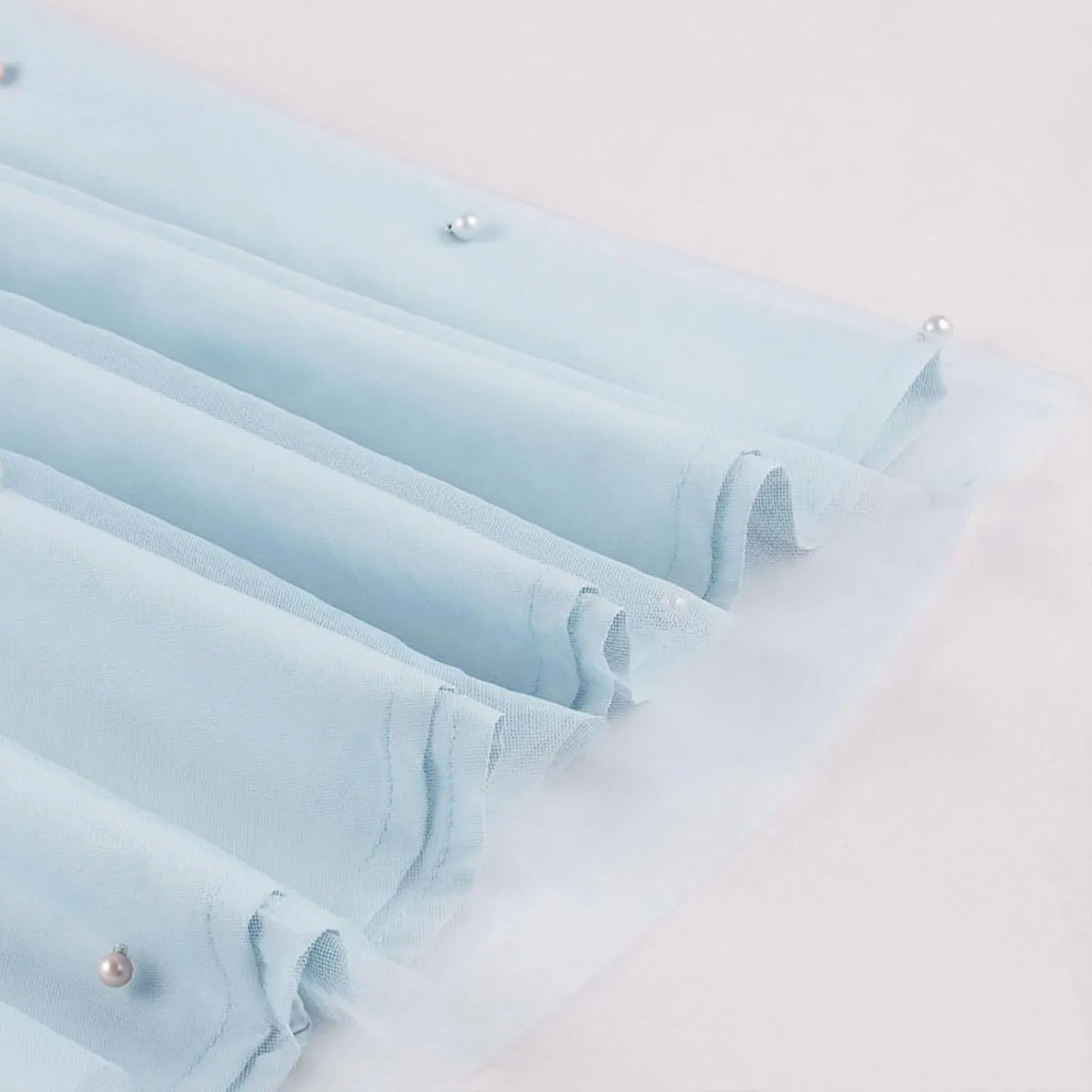 Women's Midi Tulle Skirt High Waist Fairy Mesh Skirts Elegant Layered Flowy A Line Skirt Fashion Casual Tutu Skirt