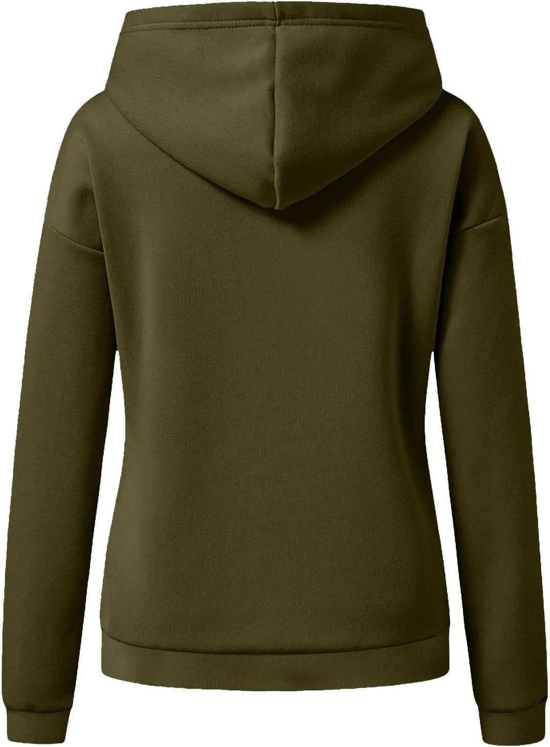 Women's Oversized Hoodies Fall Casual Long Sleeve Drawstring Blouse Tee Trendy Heart Print Solid Outdoor Comfy Pullover Tops