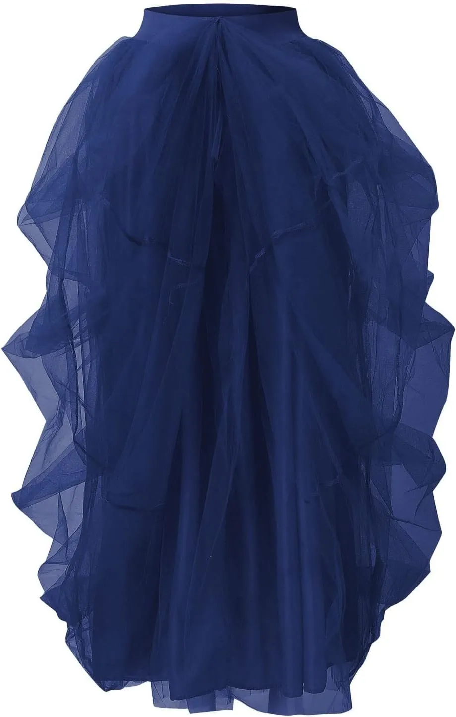 Women's Party High Waist Elastic Belt Casual Poncho Women's Skirt Bubble Skirt Jean Skirt Plus Size 20