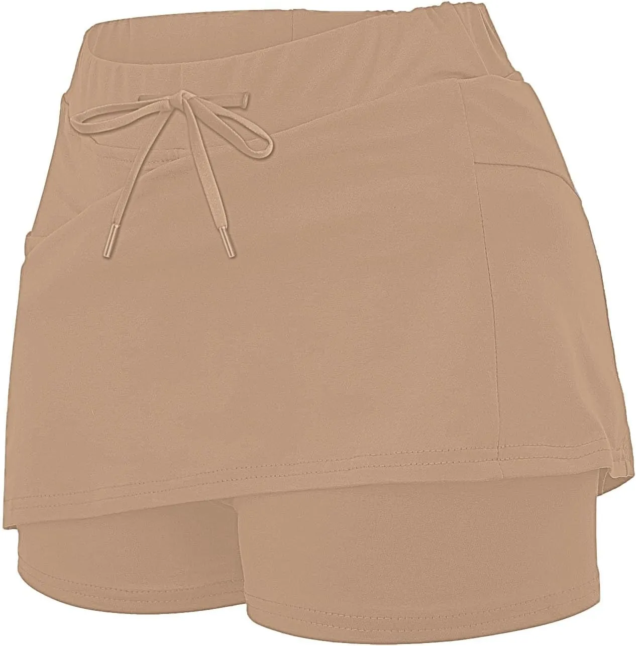 Women's Tennis Golf Skirts High Waisted with Pockets Inner Shorts for Athletic Skorts Sports Running Pants for Women