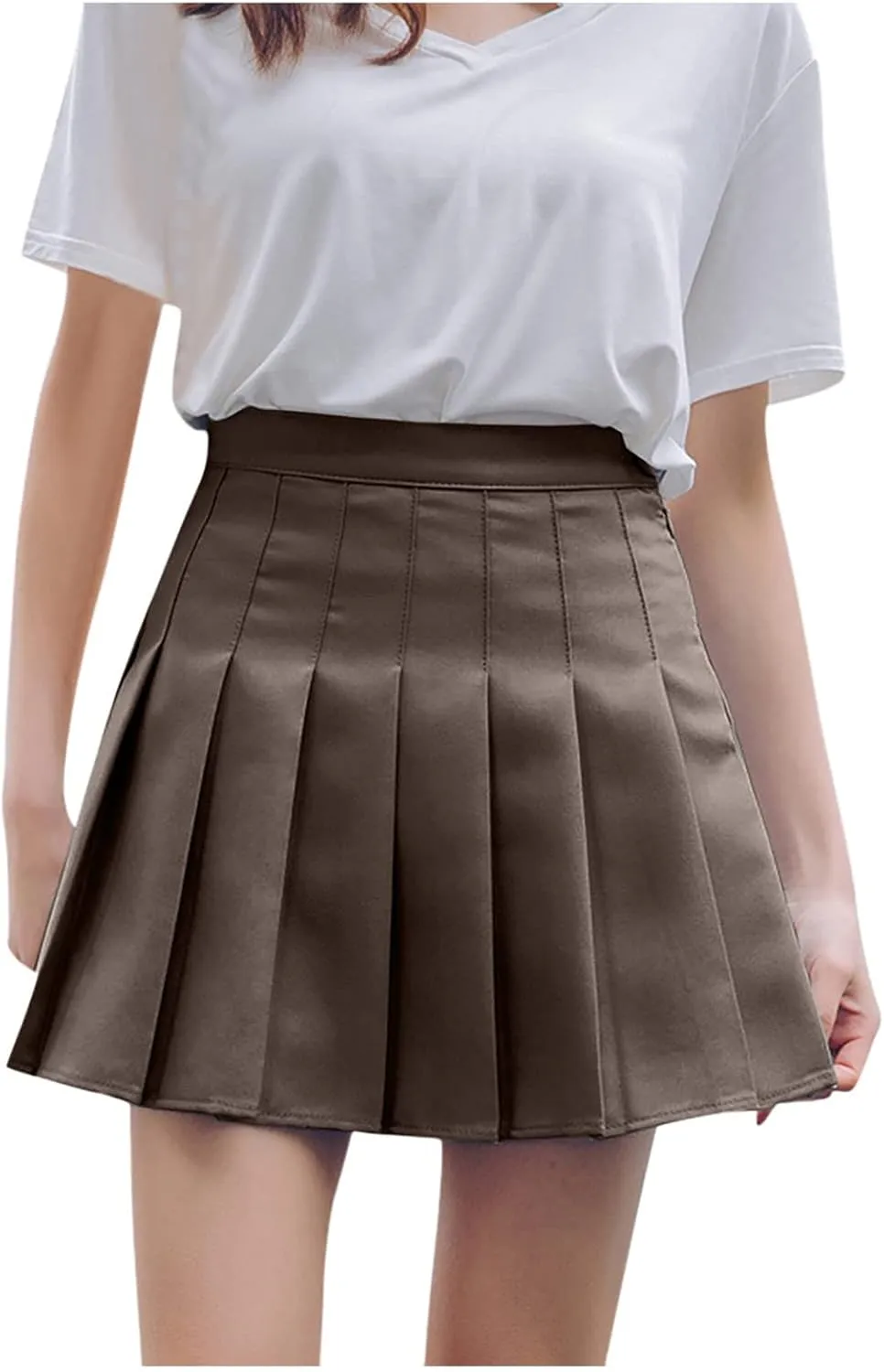 Women's Tennis Skirts Summer High Waist Tiered Athletic Skirts Golf Yoga