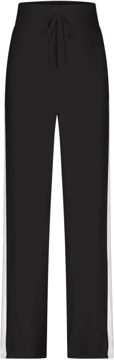 Womens Wide Leg Flare Yoga Pants High Waist Tummy Control Trousers Casual Comfy Loose Stretchy Soft Modal Lounge Pants