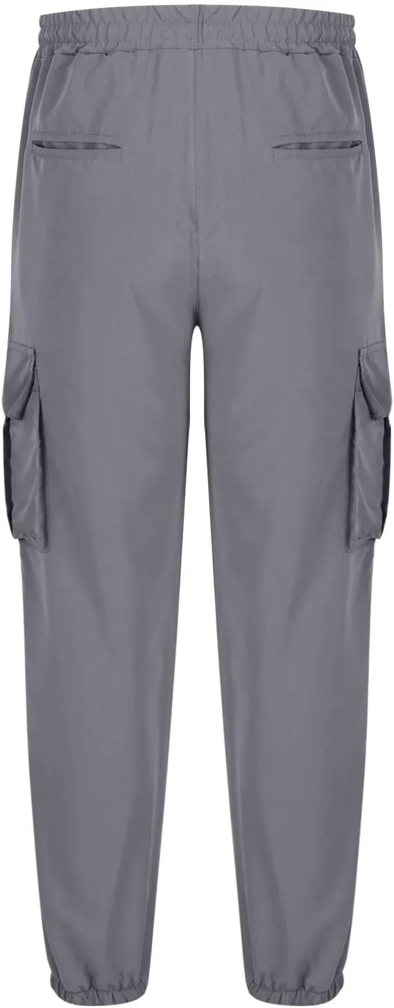Zeiyignr Men's Cargo Jogger Pants Stretch Sweatpants Slim Fit Outdoor Hiking Pants with Multi Pockets Casual Work Trousers